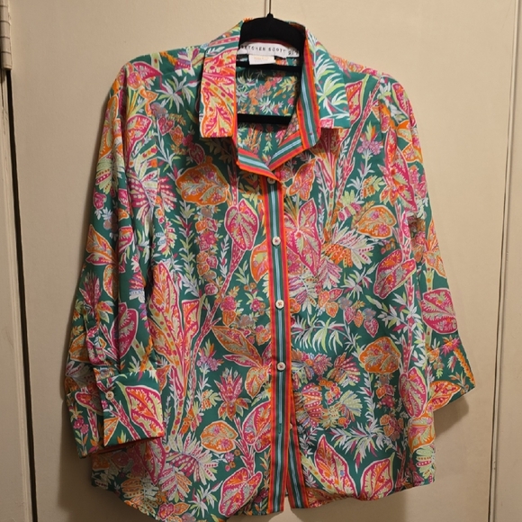 Gretchen Scott Blouse - Picture 1 of 5